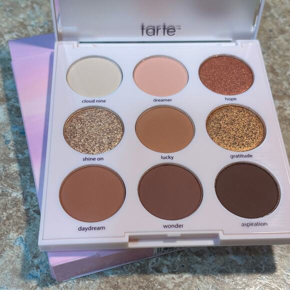 Tarte Dream Always Eyeshadow Glam Matte Metallic Vegan Makeup Palette New - Picture 5 of 10